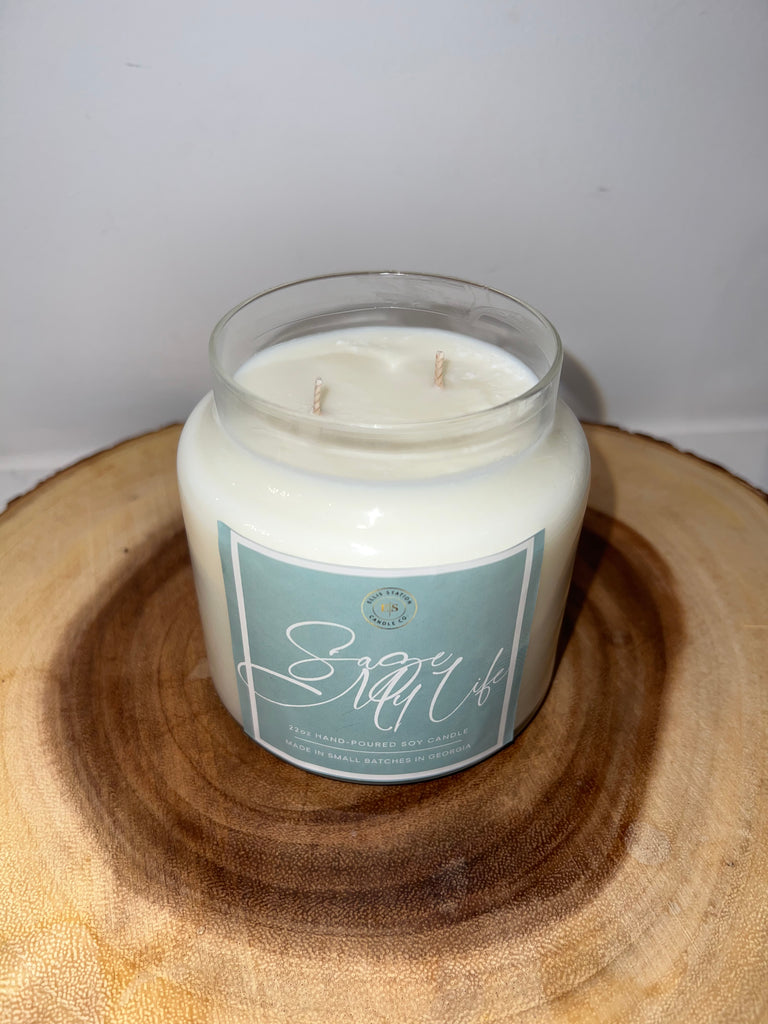 Sage My Life Soy Candle